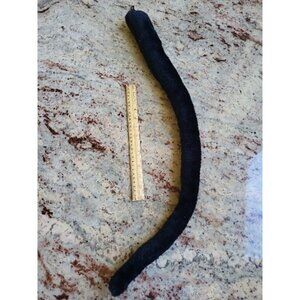 Black Plush Cat Tail 33 In Adult Halloween Costume Kitten Feline Panther Cosplay